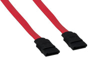 0.5m 7-pin 180-Degree Serial ATA Device Cable Red