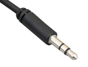 12ft 3.5mm Stereo Male to Female Extension Audio Cable Slim Type