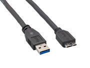 1ft SuperSpeed USB 3.0 A Male to Micro B Male Cable