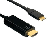 10ft USB 3.1 Type C Male to HDMI (4K @ 60Hz) Male Cable, Black