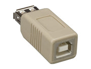 USB Type A Female to Type B Female Adapter