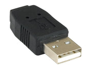 USB Type A Male to Mini B 5-pin Female Adapter