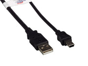 3ft USB2.0 A Male to Mini-B 5-pin Male Cable