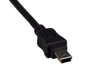 10ft USB2.0 A Male to Mini-B 5-pin Male Cable