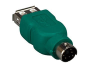 USB Type A Female to PS/2 6-pin Male Converter For Logitech